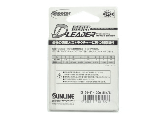 Флюорокарбон Sunline Shooter Defier D-Leader 0.260mm 5.0kg/10lb 30m Clear Флюорокарбон Sunline Shooter Defier D-Leader 0.260mm 5.0kg/10lb 30m Clear