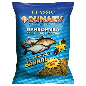 Прикормка "DUNAEV КЛАССИКА" 0.9кг Ваниль