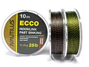 Поводковый материал Nautilus Ecco 15lb 10м Camou Green Поводковый материал Nautilus Ecco 15lb 10м Camou Green