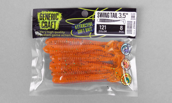 Мягкая приманка Generic Craft Swing Tail 3.5in цв. 121