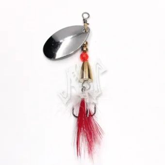 Блесна вращ. Namazu Unwin, вес 10 г, цвет 01 (серебро)