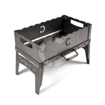 Мангал-дипломат "Следопыт", 555х306х355, толщина 2 мм, в сумке