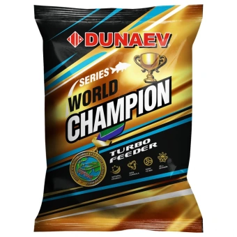 Прикормка "DUNAEV-WORLD CHAMPION" 1кг Turbo Feeder