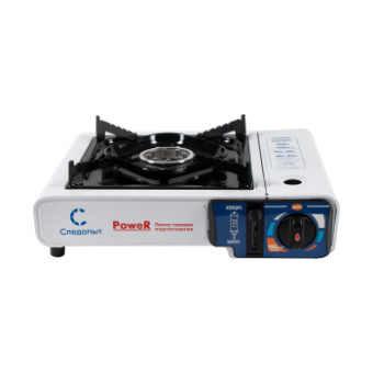 Плита наст. газовая "СЛЕДОПЫТ - PoweR" (с переходником)