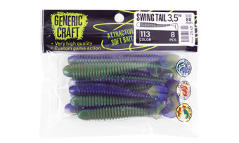Мягкая приманка Generic Craft Swing Tail 3.5in цв. 113