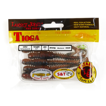 Мягкая приманка Lucky John Tioga 3.9'' цв. T65
