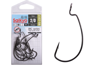 Крючки Saikyo BS-2317 BN № 2/0 (10 шт)