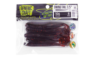 Мягкая приманка Generic Craft Swing Tail 3.5in цв. 106