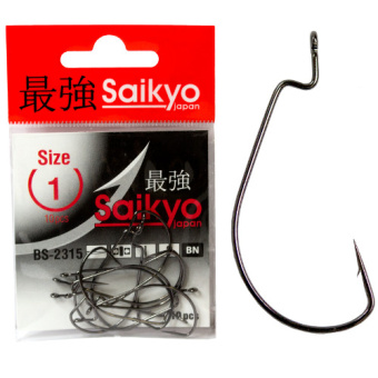 Крючки Saikyo BS-2315 BN № 2 (10 шт) Крючки Saikyo BS-2315 BN № 2 (10 шт)
