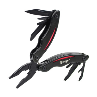 Мультитул "Ganzo" G109, 110х50х20 мм, 10 предметов, цв. чёрный