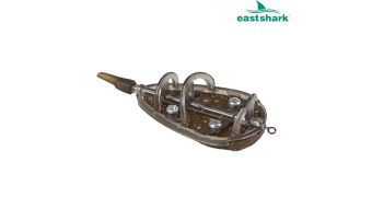 Набор флэт EastShark 100 гр. ( 2 кормушки + форма) Набор флэт EastShark 100 гр. ( 2 кормушки + форма)