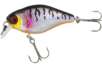 Воблер JACKALL Chubby 38SR Silent цв. uv mat silver tiger